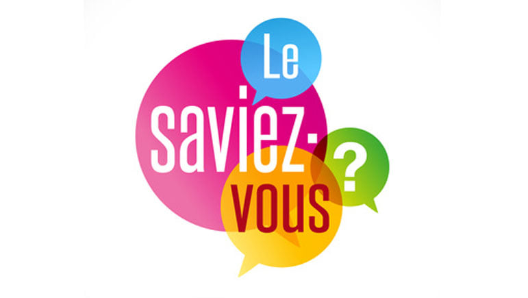 le saviez vous